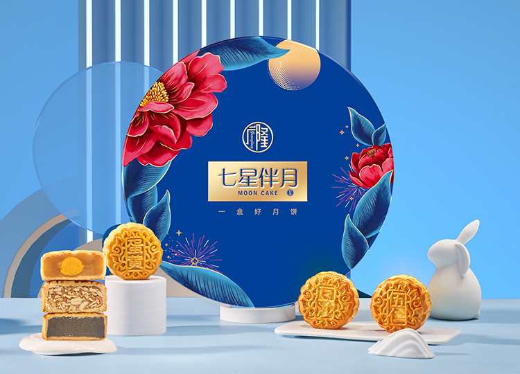 霁月七星伴月